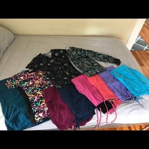 Scrub tops and bottoms - SOLD
